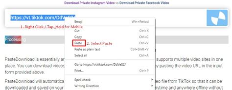 Copy the Video URL that you want to download and paste it to the "Search" box. . Download porn video link